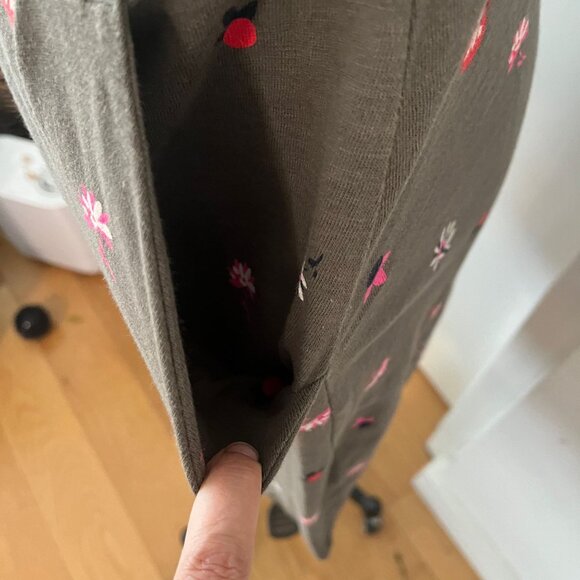 Boden Cotton Floral Dress Size 8P - Picture 4 of 6